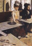 Edgar Degas l absinthe oil on canvas